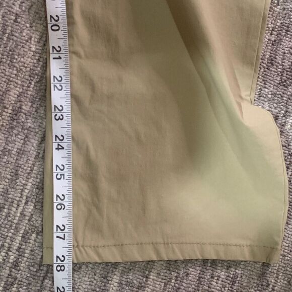 Denali Mens Size 40x30 Zip‎ Fly Stretch Pants Khaki Straight Leg Pockets Nylon - Picture 6 of 8
